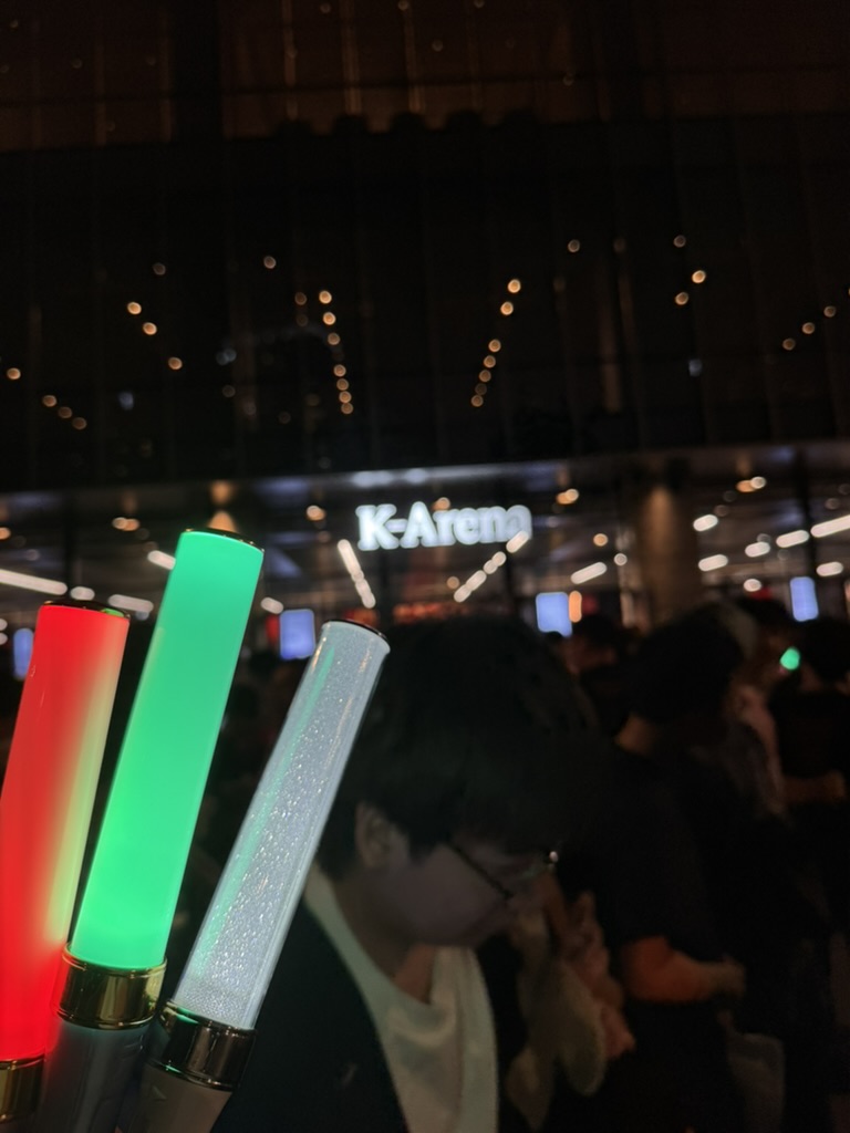 me standing in front of K-Arena Yokohama